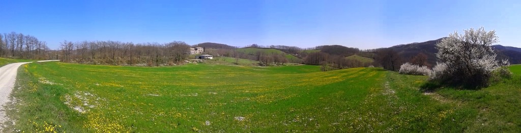 la piana di Rapastello, uno spettacolo favoloso