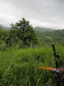 bel campo panoramico subito sopra Chimafucci